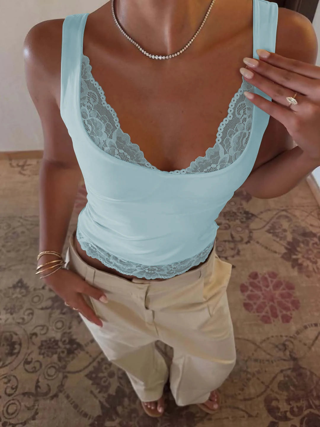 Lace Tank Top