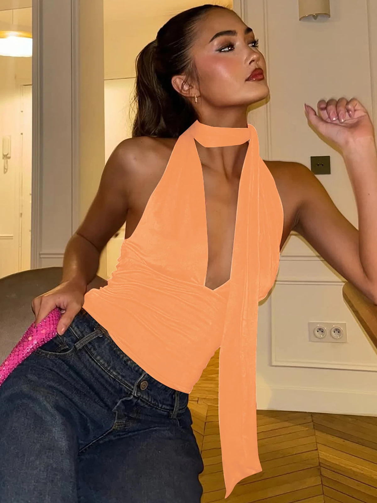Halter Vest Top