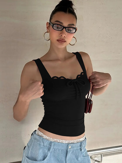 Lace Vest Top