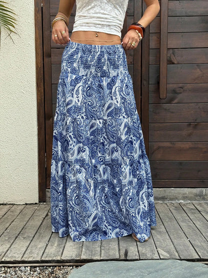 Bohemian Print Skirt