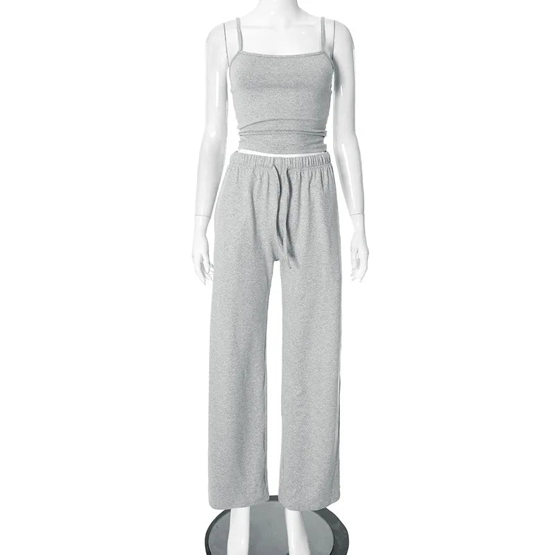 Backless Top & Trouser Set