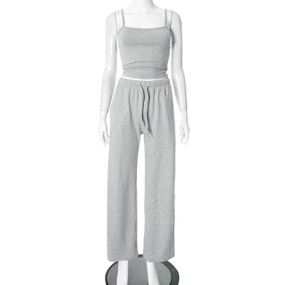 Backless Top & Trouser Set