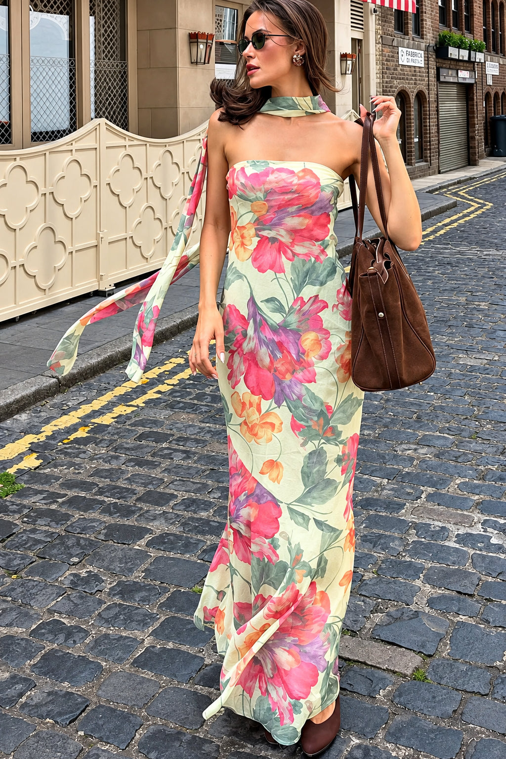 Strapless Maxi Dress