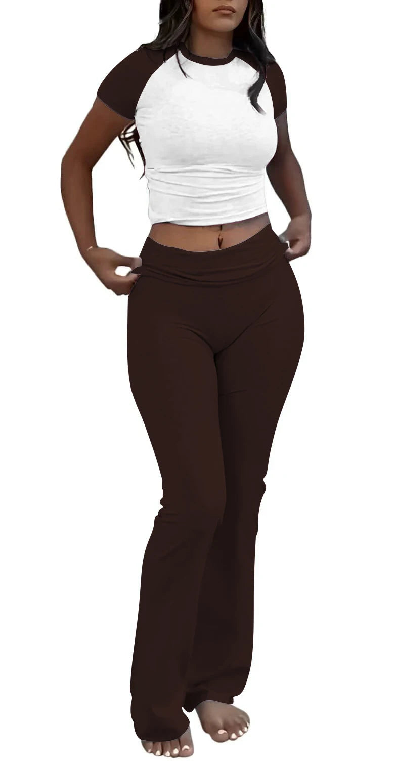 Cropped Workout Set