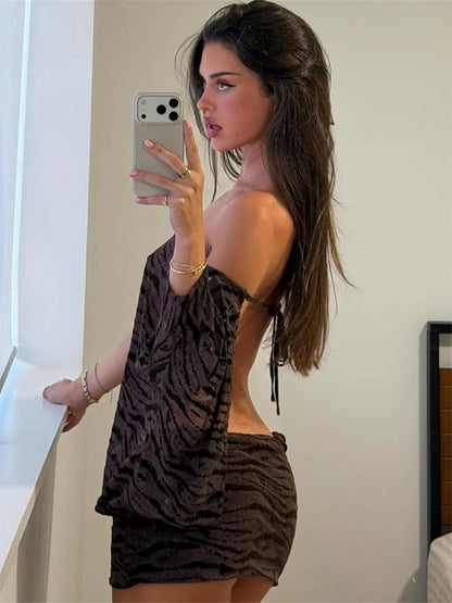 Off-Shoulder Mini Dress