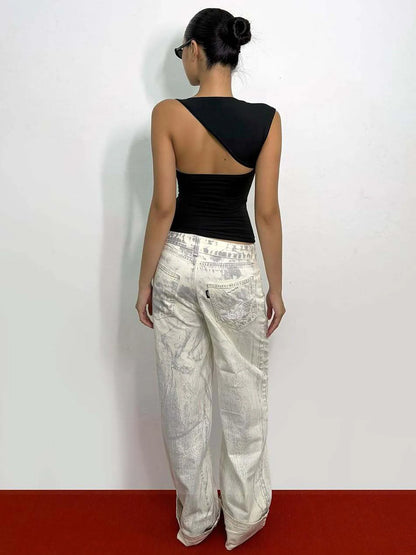 Backless Crop Tank