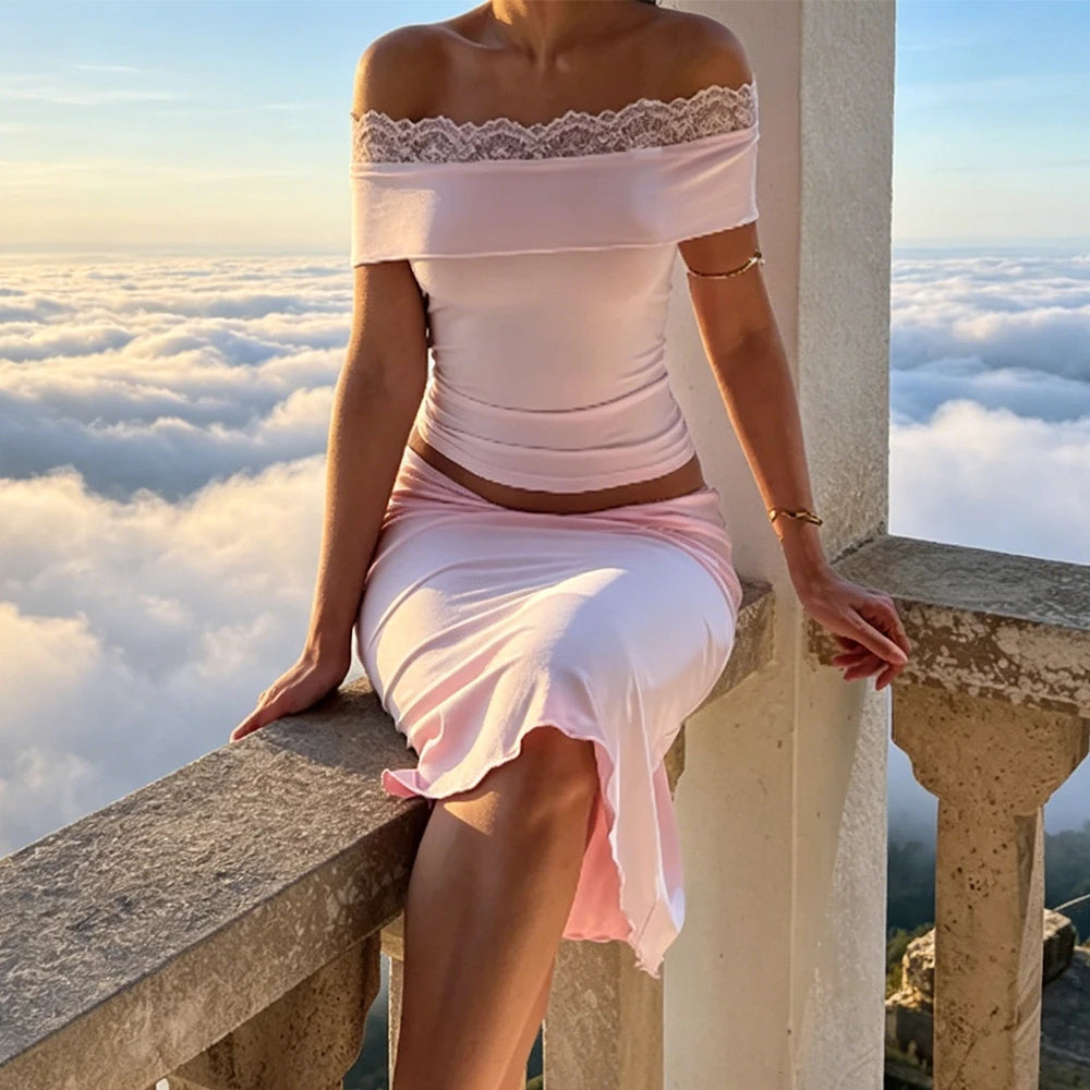 Lace Trim Tops