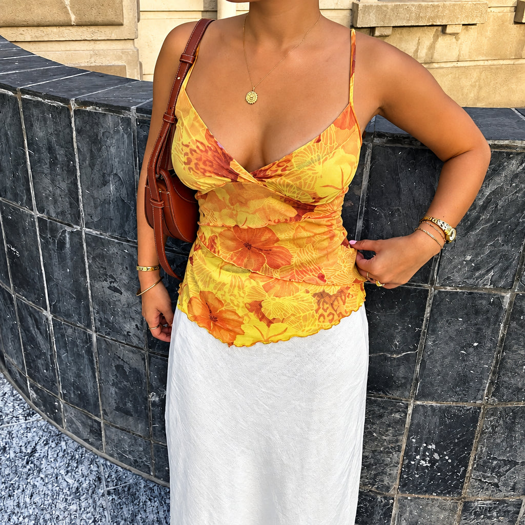 Mesh Cami Top