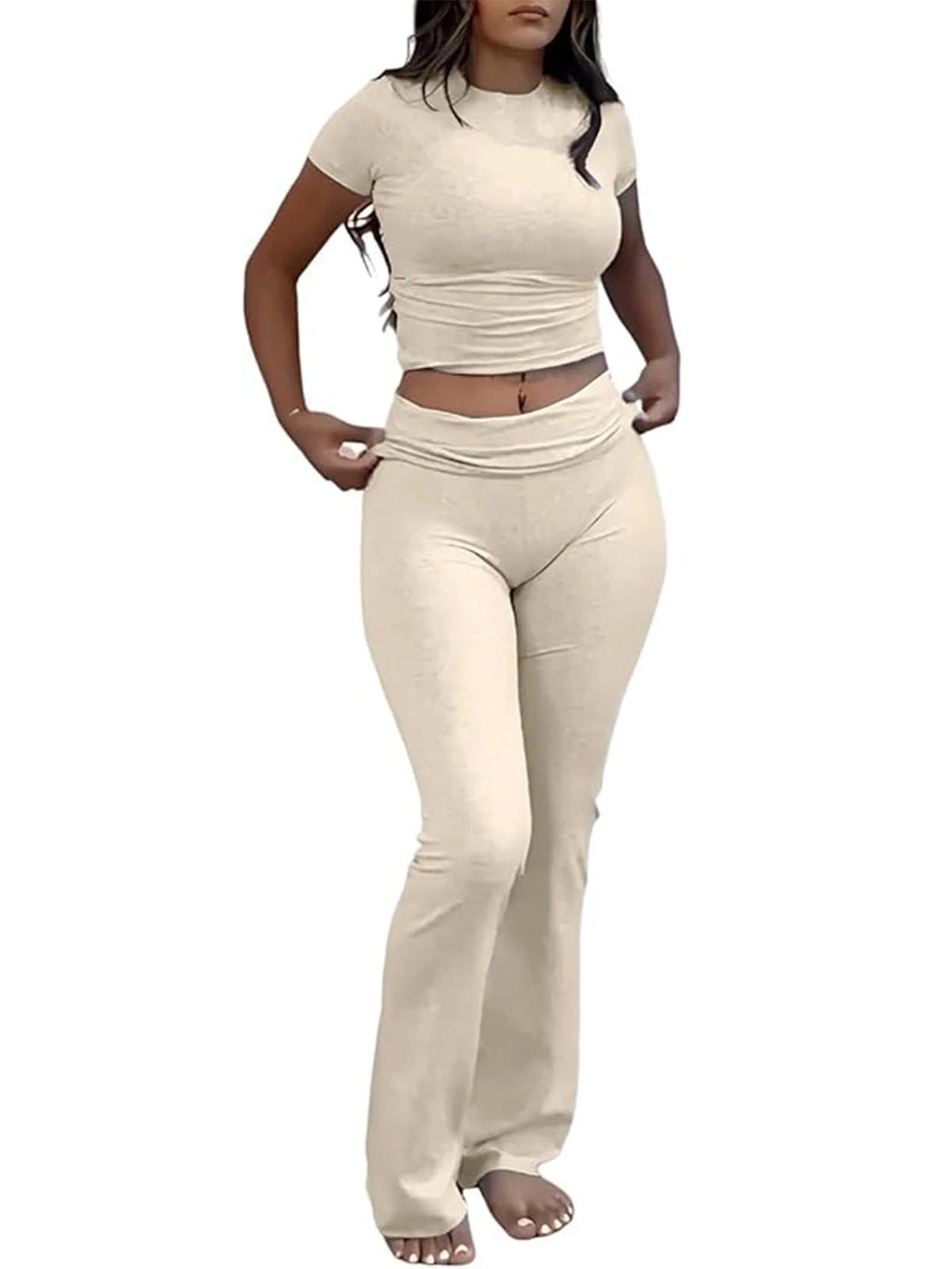 Cropped Workout Set