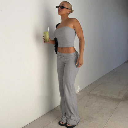 Solid Two Piece Set