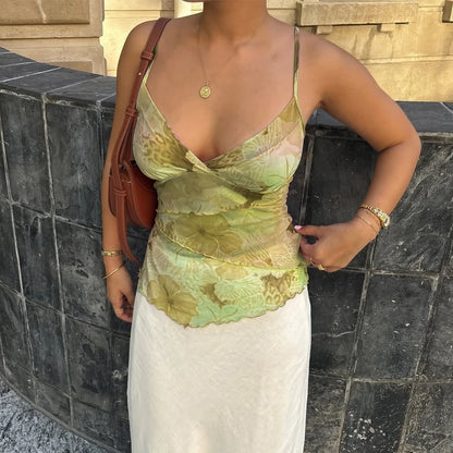 Mesh Cami Top