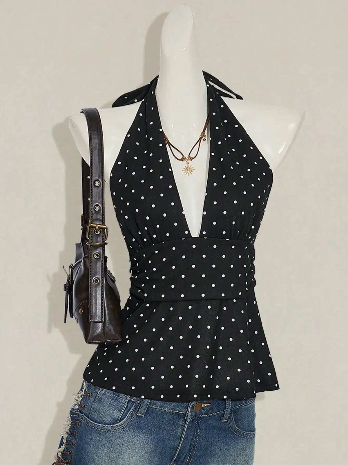 Polka Dot Cami Top