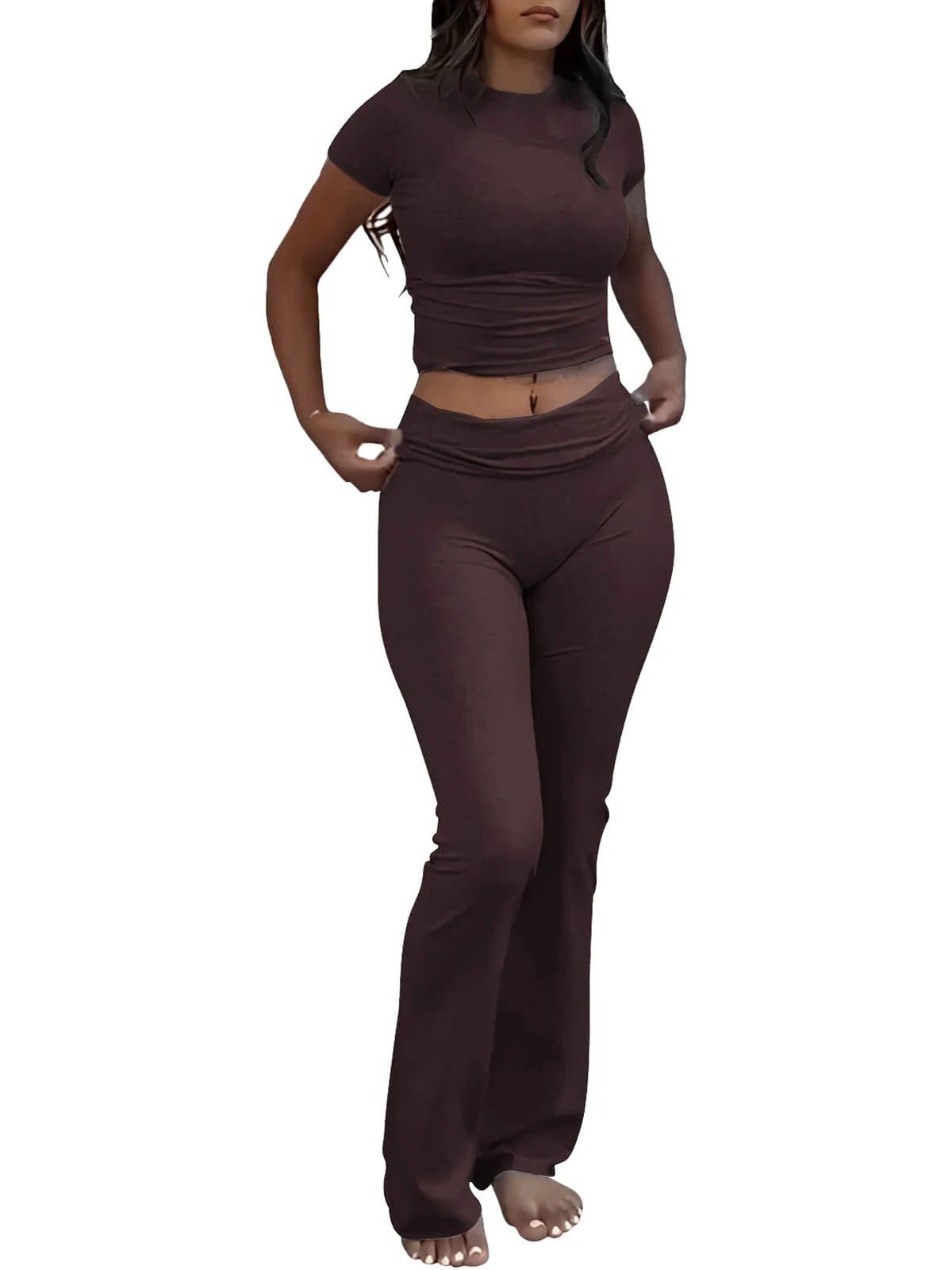 Cropped Workout Set