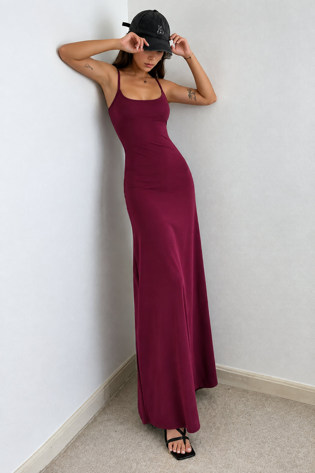 Halter Midi Dress