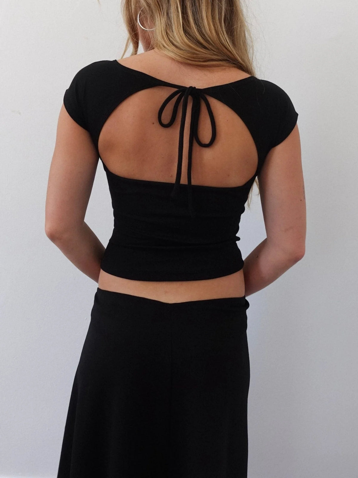 Cut-Out Crop Top