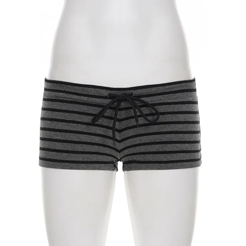 Striped Top & Shorts Set