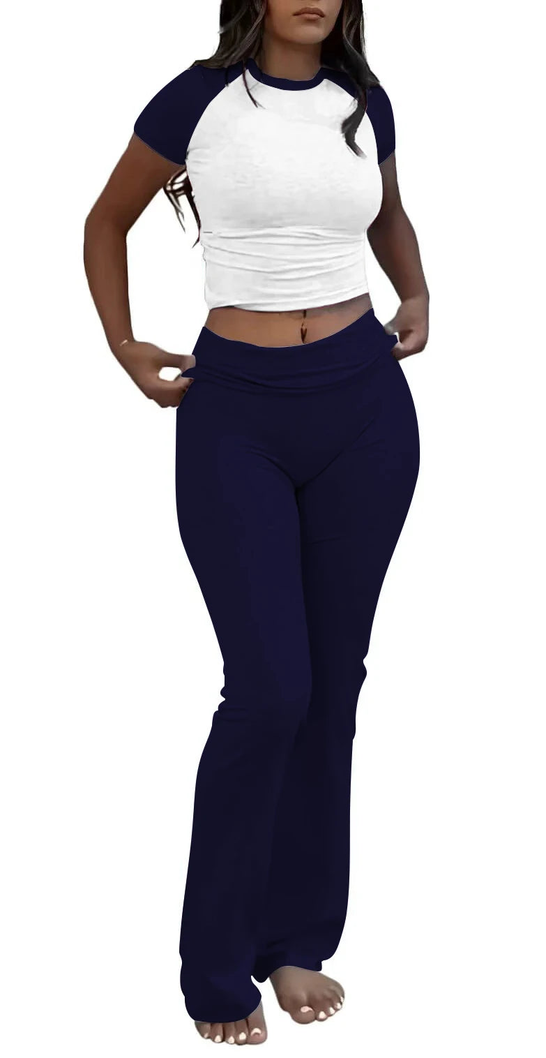 Cropped Workout Set