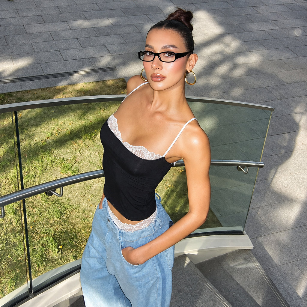 Off-Shoulder Cami Top