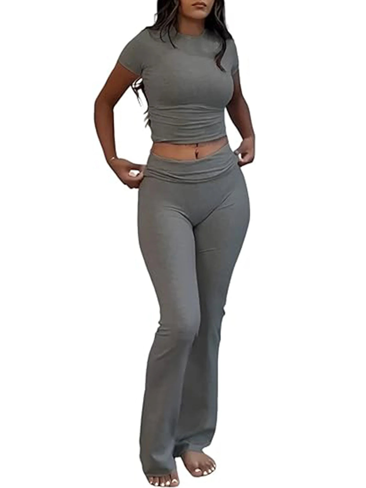 Cropped Workout Set