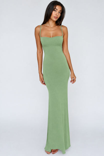 Backless Maxi Dress