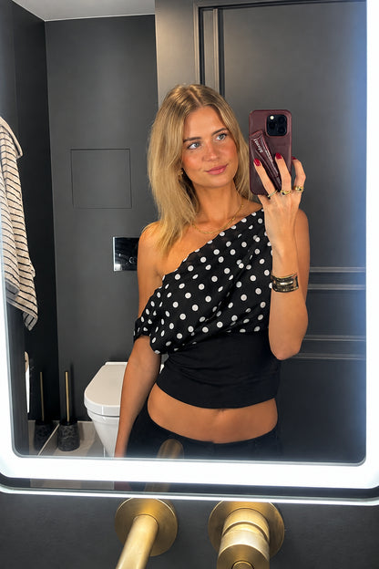 Polka Dot Crop Top
