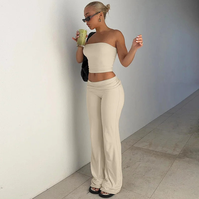 Solid Two Piece Set