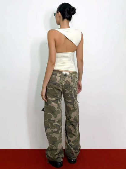 Backless Crop Tank