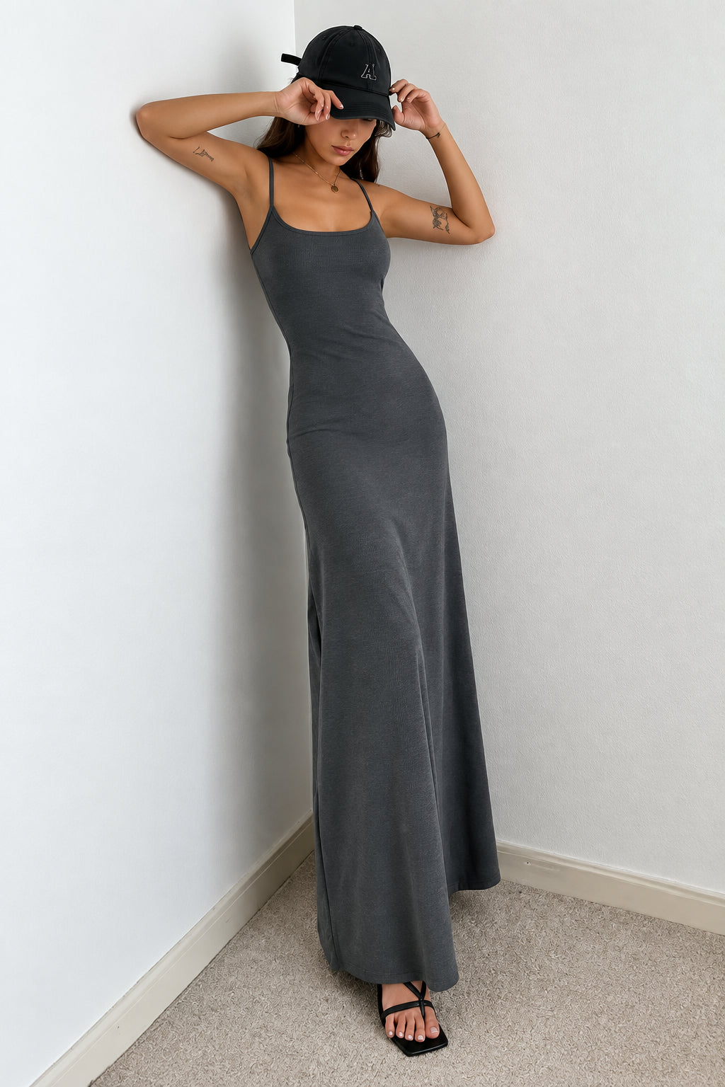 Halter Midi Dress