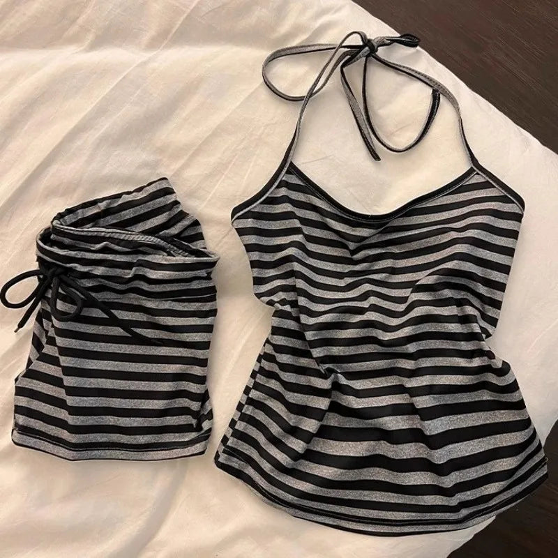 Striped Cami Set