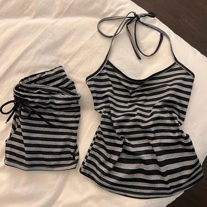 Striped Cami Set