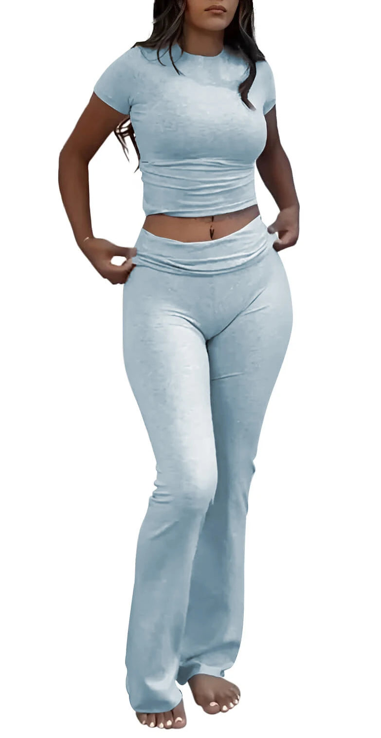 Cropped Workout Set