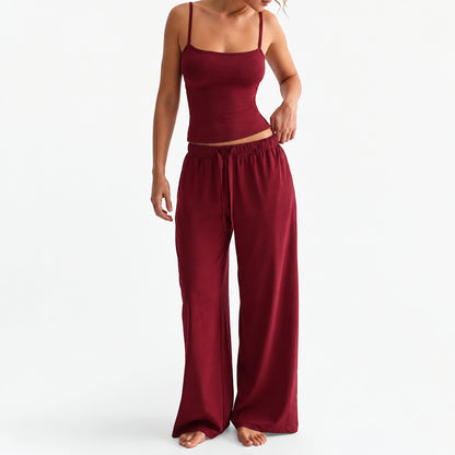 Backless Top & Trouser Set