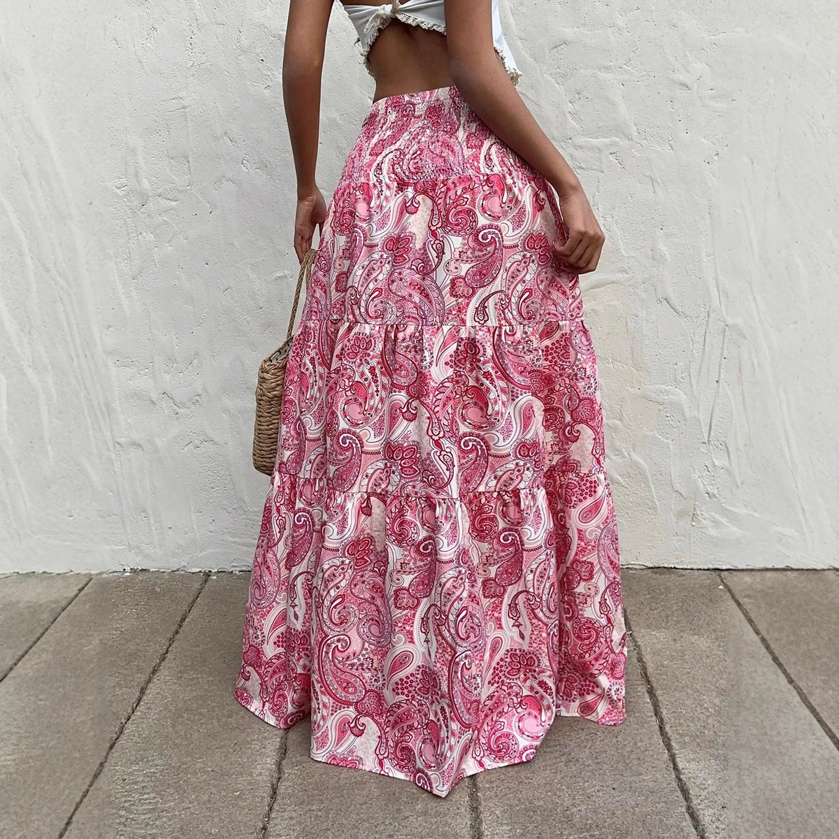 Bohemian Print Skirt